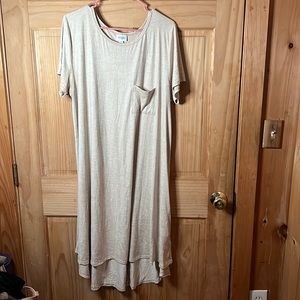 *LAST CHANCE! Donating 4/7* Lularoe Faux Suède Dress